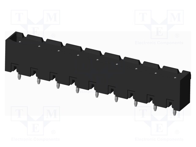 Connector: pluggable terminal block; socket; male; on PCBs