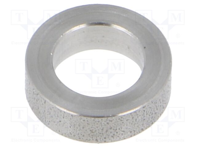 Spacer sleeve; 6.2mm; cylindrical; stainless steel; Out.diam: 3mm
