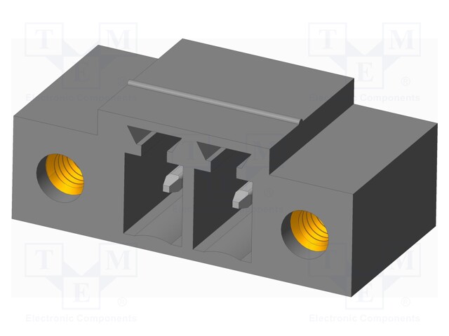 Connector: pluggable terminal block; socket; male; on PCBs