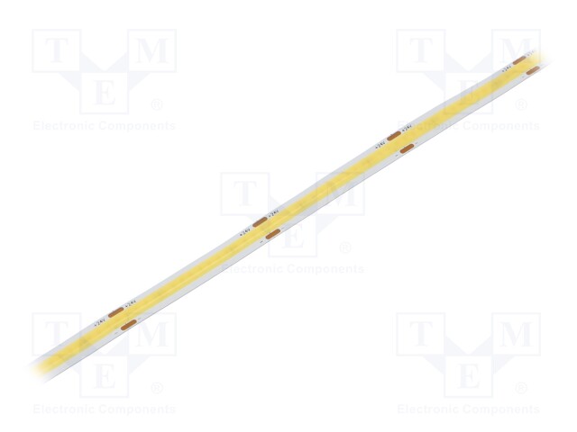 COB LED tape; white cold; 24V; LED/m: 320; 8mm; IP65; 8W/m; bendable