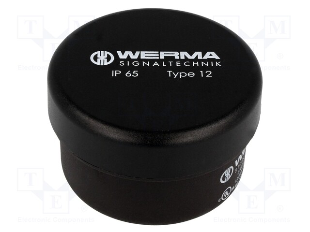 Signallers accessories: base; IP65; Ø70x26.5mm; -20÷50°C