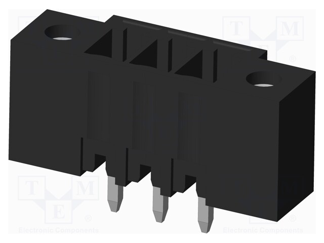 Connector: pluggable terminal block; socket; male; on PCBs