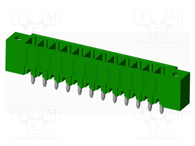 Connector: pluggable terminal block; socket; male; straight; THT