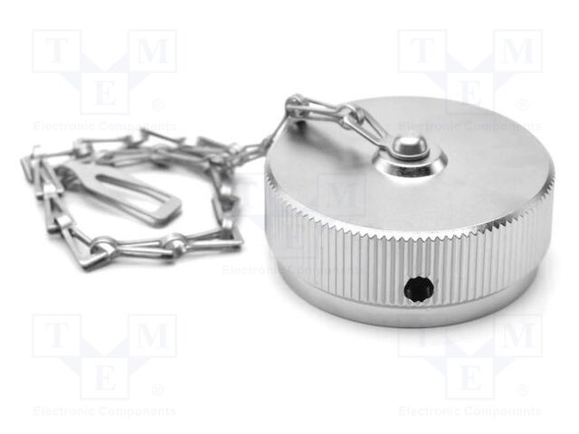 Protection cover; male; IP67,IP69K; chain; aluminum alloy