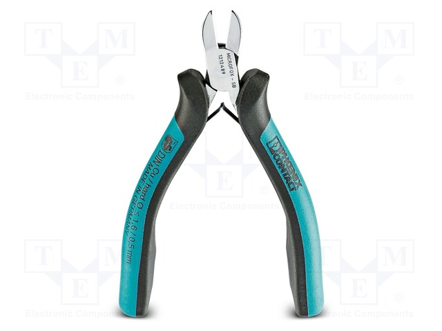 Pliers; side,cutting; return spring; 115mm