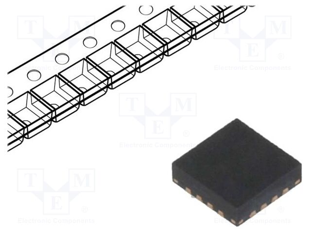IC: MSP430 microcontroller; 16MHz; VQFN16; 1.8÷3.6VDC; CC430