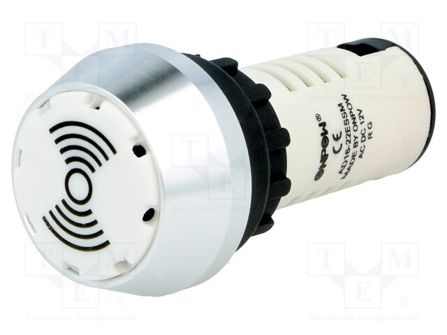 Signaller: sound; 80dB; Ø22mm; max.6mm; screw terminals; IP40