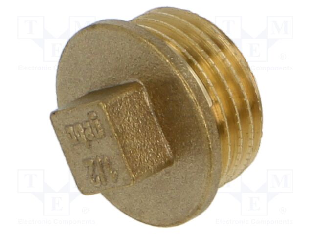 With flange; max.6bar@<90°C,max.16bar@10°C÷30°C; brass CW617N