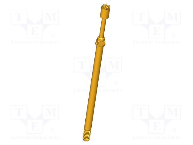 Test needle; Operational spring compression: 4mm; 8A; Ø: 2mm; 3N
