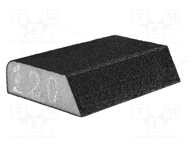 Sponge; angular contact; 98x25x68mm; Granularity: 120