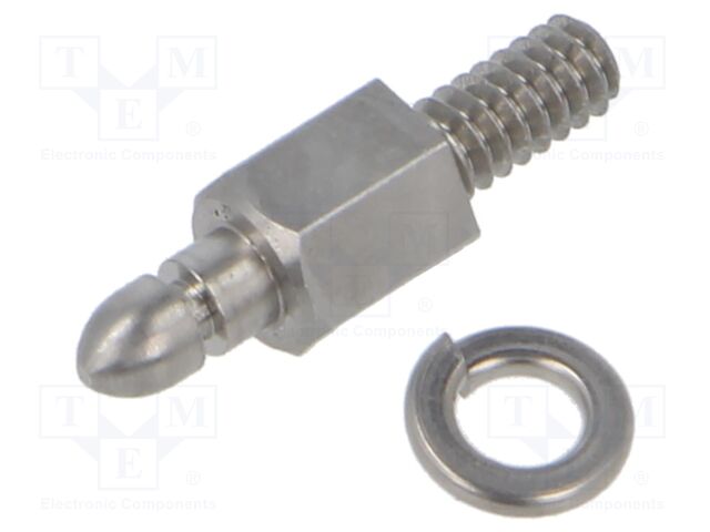 Locking: push-pull; UNC 4-40; Accessories: fixation screw