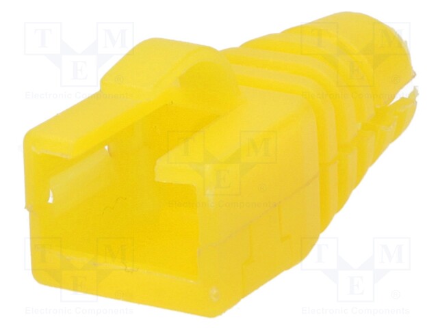 RJ45 plug boot; Colour: yellow