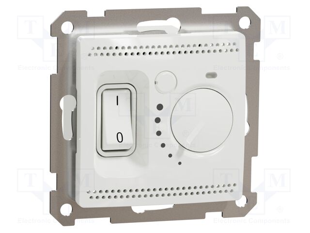 230VAC; IP20; plaster embedded,in mounting box; white; 3600W