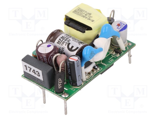 Power supply: switched-mode; 8W; 80÷264VAC; OUT: 1; 2.5A; -30÷85°C