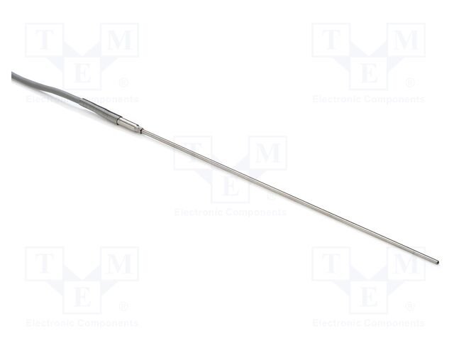 Sensor: temperature; Pt100; cl.B; Body dim: Ø3x250mm; Len: 2m