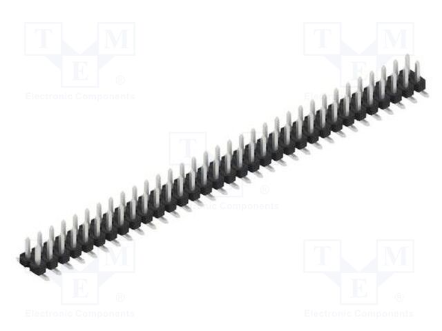 Connector: pin strips; pin header; male; PIN: 66; 2.54mm; SMT; 2x33