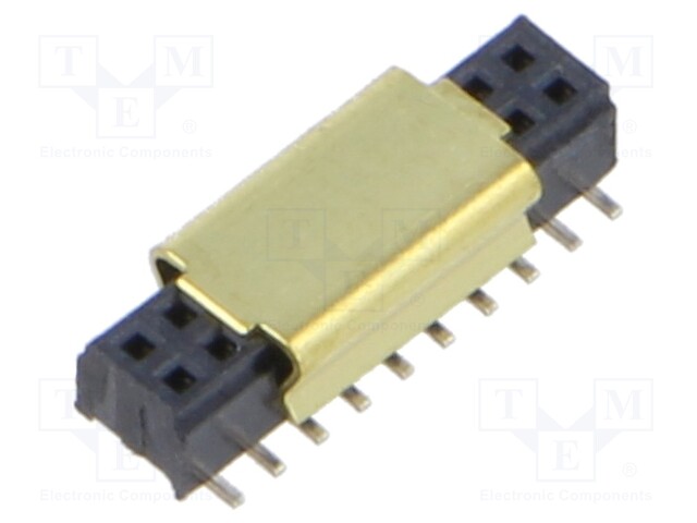 Connector: PCB to PCB; female; PIN: 20; 1mm; CLM; gold flash; SMT