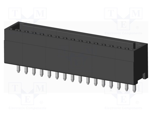 Connector: pluggable terminal block; socket; male; on PCBs