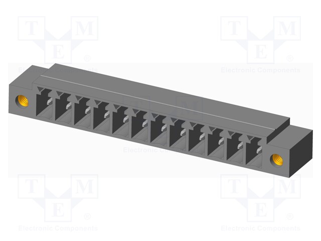 Connector: pluggable terminal block; socket; male; on PCBs