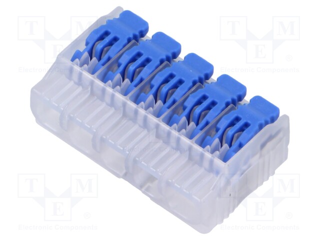 Quick splice; spring clamp; 0.14÷4mm2; 600V; 32A; for cable