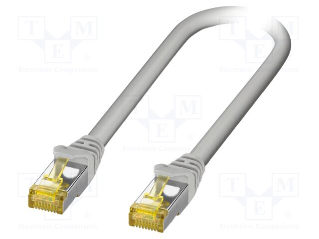 Patch cord; S/FTP; Cat 6a; RJ45 plug,both sides; stranded; Cu
