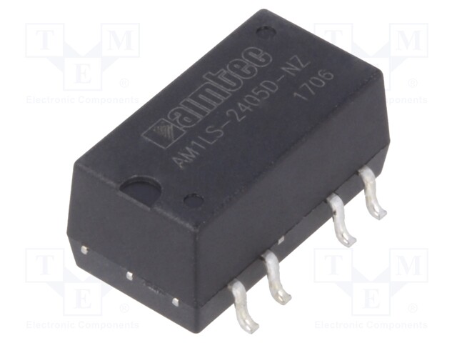 Converter: DC/DC; 1W; Uin: 21.6÷26.4V; Uout: 5VDC; Uout2: -5VDC; SMD