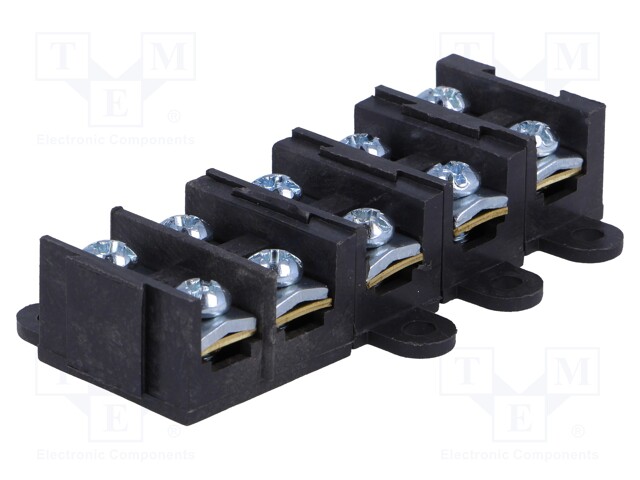 Terminal block; screw terminal; ways: 5; 1.5÷4mm2; terminals: 10
