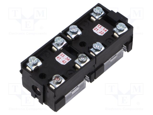 NC x2 + NO x2; C74; Accessories: contact block