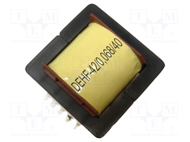 Inductor: wire; THT; 68uH; 40A; 12mΩ; 45x43x36mm; horizontal