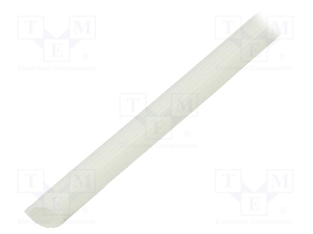 Insulating tube; Mat: glass fibre coated  with silicone rubber