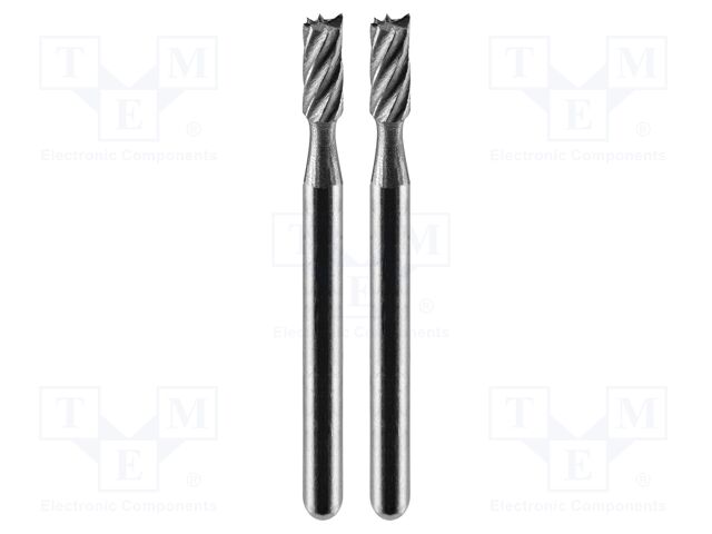 Fast cutting mill; Ø: 3.2mm; Ø: 3.2mm; high speed steel