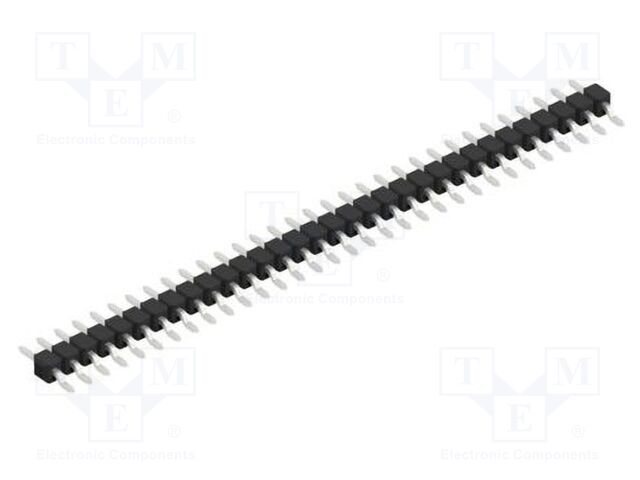 Connector: pin strips; pin header; male; PIN: 32; 2.54mm; SMT; 1x32