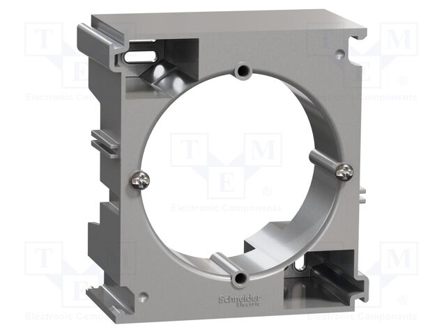 Extension surface box; IP20; for wall mounting; aluminium