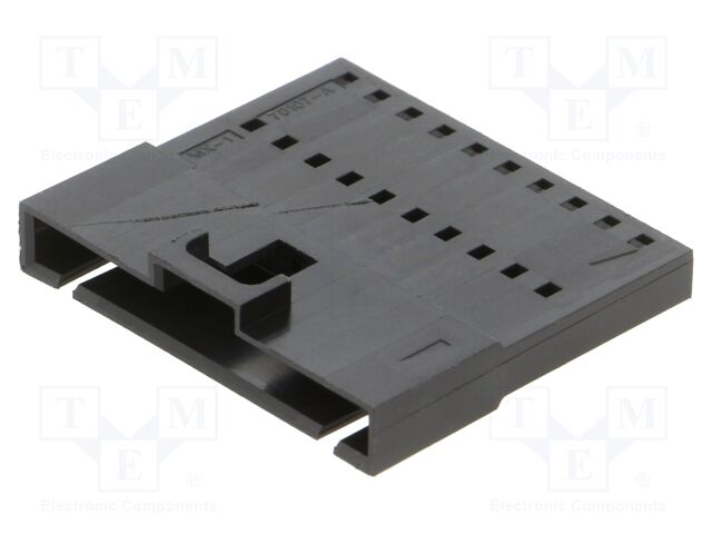 Plug; wire-wire; male; SL; 2.54mm; PIN: 10; w/o contacts,A