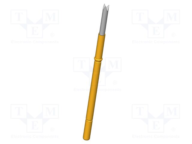 Test needle; Operational spring compression: 4mm; 5A; Ø: 1.3mm