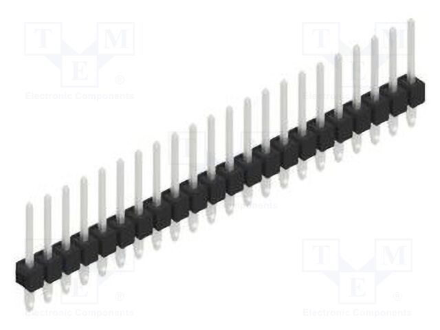 Connector: pin strips; pin header; male; PIN: 22; 2.54mm; THT; 1x22