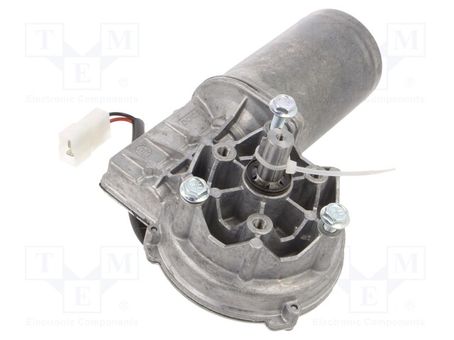 Motor: DC; 12VDC; 30rpm; worm gear; 9Nm; 1.7kg; IP65; Trans: 81: 1; 7A