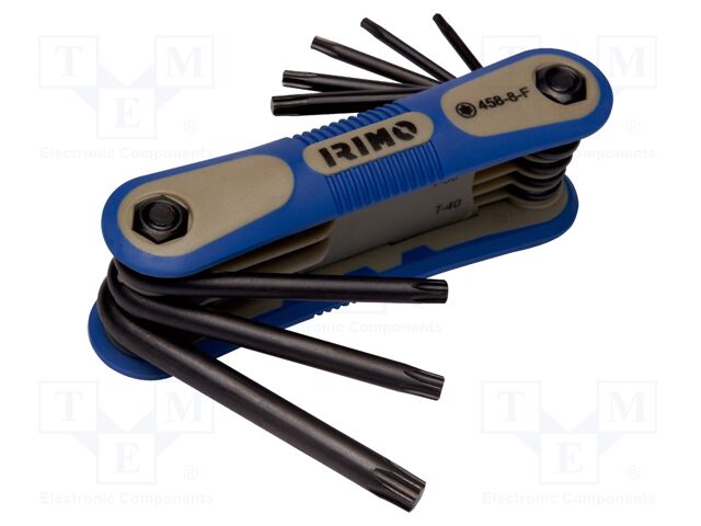 Wrenches set; Torx®; TX09,TX10,TX15,TX20,TX25,TX27,TX30,TX40
