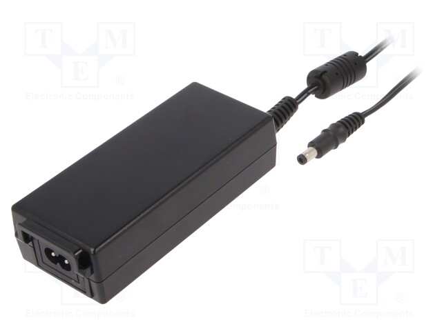 Power supply: switched-mode; 24VDC; 2.7A; Out: 5,5/2,5; 65W; 0÷60°C