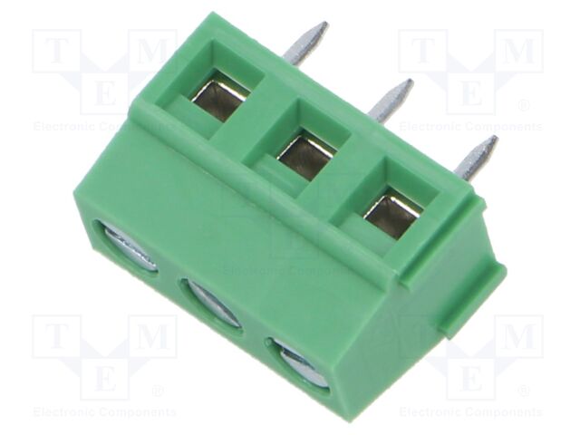 Connector: PCB terminal block; terminal; Plating: tinned; on PCBs