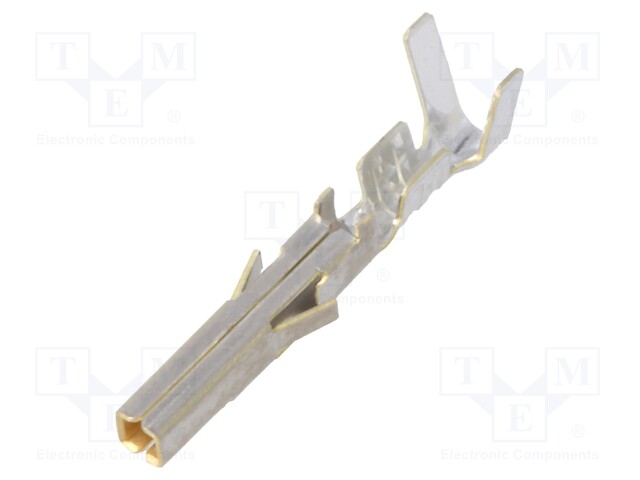 Contact; female; 24AWG÷18AWG; Mini-Fit Jr; gold-plated; crimped