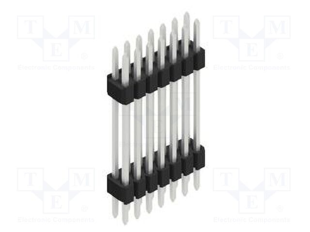 Connector: pin strips; pin header; male; PIN: 14; 1.27mm; THT; 2x7