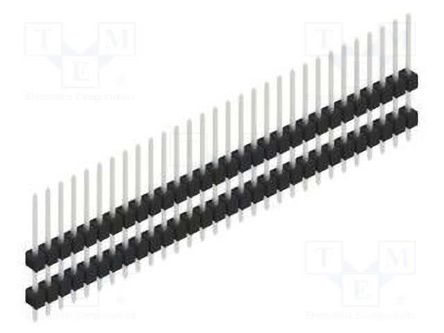 Connector: pin strips; pin header; male; PIN: 30; 2.54mm; THT; 1x30