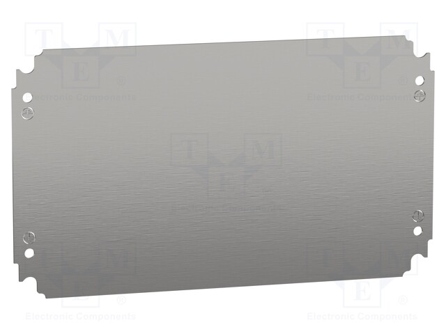 Mounting plate; galvanised steel; W: 250mm; L: 400mm; NSYS3DB25415