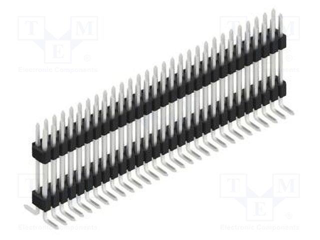Connector: pin strips; pin header; male; PIN: 58; 1.27mm; SMT; 2x29