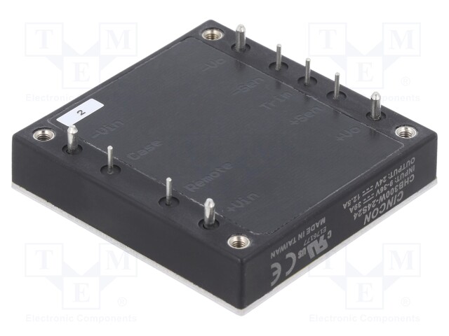 Converter: DC/DC; 300W; Uin: 9÷36V; 24VDC; Iout: 12.5A; 114g; 220kHz