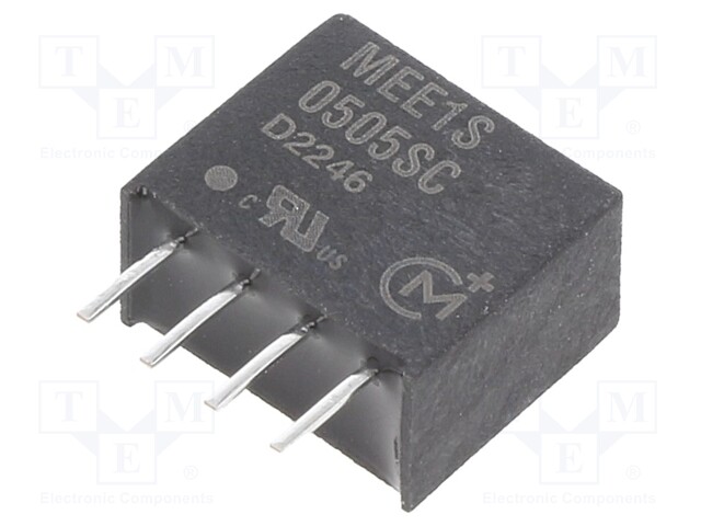 Converter: DC/DC; 1W; Uin: 4.5÷5.5V; Uout: 5VDC; Iout: 200mA; SIP