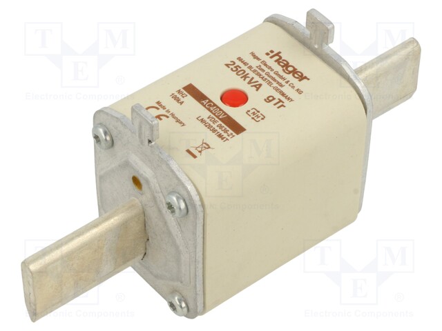 Fuse: fuse; gTr; 361A; 400VAC; industrial; NH2