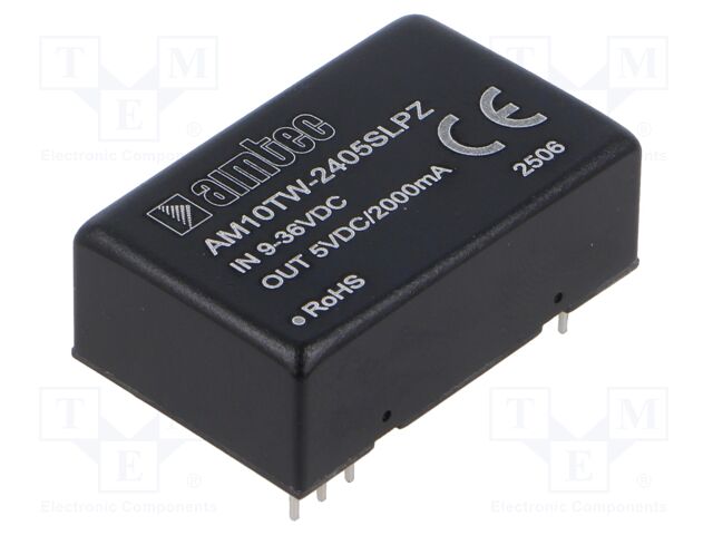 Converter: DC/DC; Protection: short circuit protection SCP