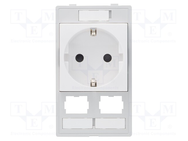 Han-Port Combi insert D/2 HIFF module